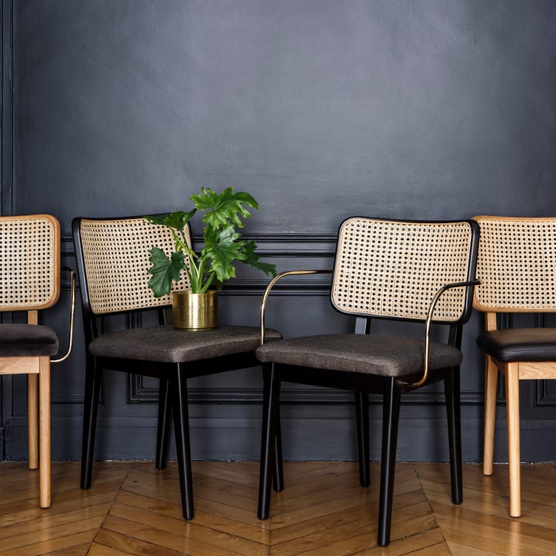 RED Edition Cannage Chair oak natural rottan caviar grey Made