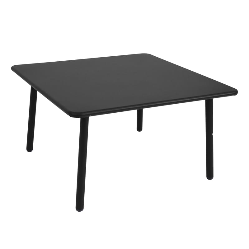Mobilier - Tables basses - Table basse Darwin métal noir / 70 x 70 cm - Emu - Noir - Acier verni