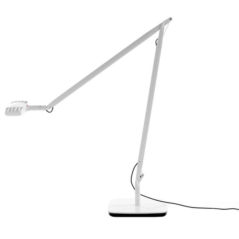 Luminaire - Lampes de table - Lampe de table Otto Watt LED métal blanc - Luceplan - Blanc - Aluminium
