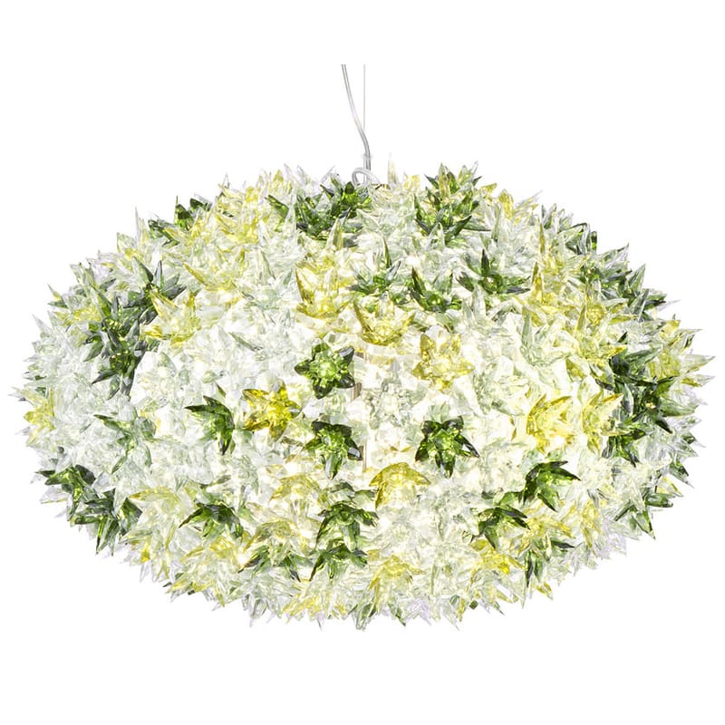 Luminaire - Suspensions - Suspension Bloom Bouquet / Large Ø 53 cm - Kartell - Menthe - Polycarbonate