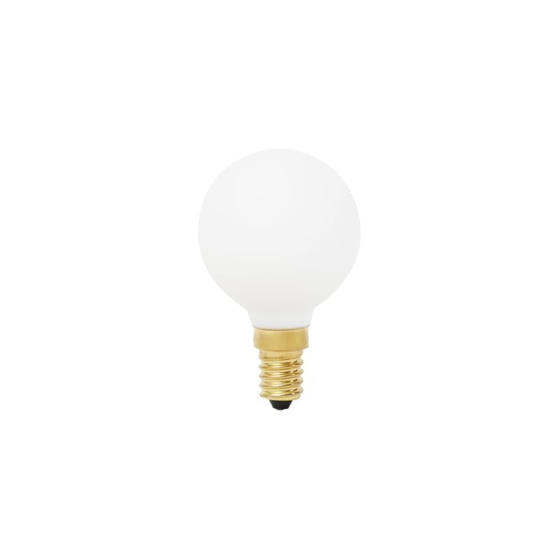 Luminaire - Ampoules et accessoires - Ampoule LED E14 Sphere I - 3,8W céramique blanc / 220lm, 2000-2800K - Ø 5 cm - TALA - 3,8W - Nickel, Porcelaine