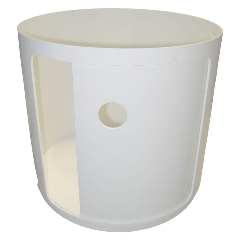 Möbel - Möbel für Kinder - Ablage Componibili plastikmaterial weiß - Kartell - Weiß - ABS