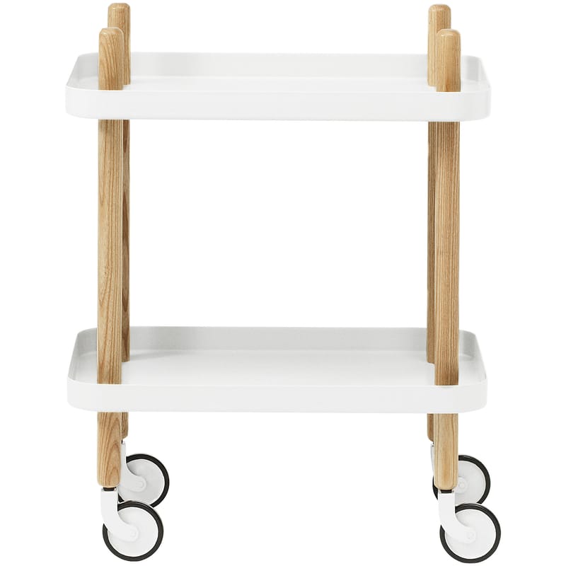 Furniture - Miscellaneous furniture - Block Dresser by Normann Copenhagen - White - Ashwood, Steel