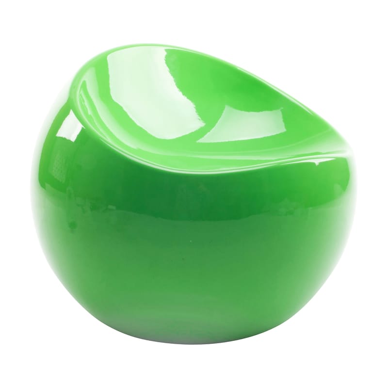 Mobilier - Mobilier Kids - Pouf d\'extérieur enfant Baby ball chair plastique vert / En exclusivité - XL Boom - Vert flashy - ABS recyclé laqué