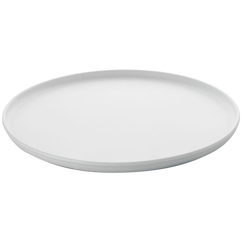 Tisch und Küche - Reinigung und Lagerung - Tablett A Tempo plastikmaterial weiß Ø 38 cm - Alessi - Weiß - thermoplastisches Harz