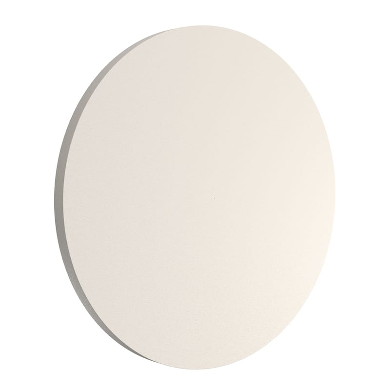 Luminaire - Appliques - Applique d\'extérieur Camouflage LED métal beige / Ø 24 cm - Flos - Beige - Aluminium peinture poudre