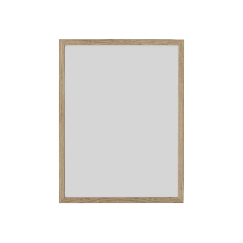 Décoration - Objets déco et cadres-photos - Cadre Allen bois naturel (vendu sans affiche) / Chêne & verre - L 32 x H 42 cm - Bloomingville - Chêne - Chêne, Verre