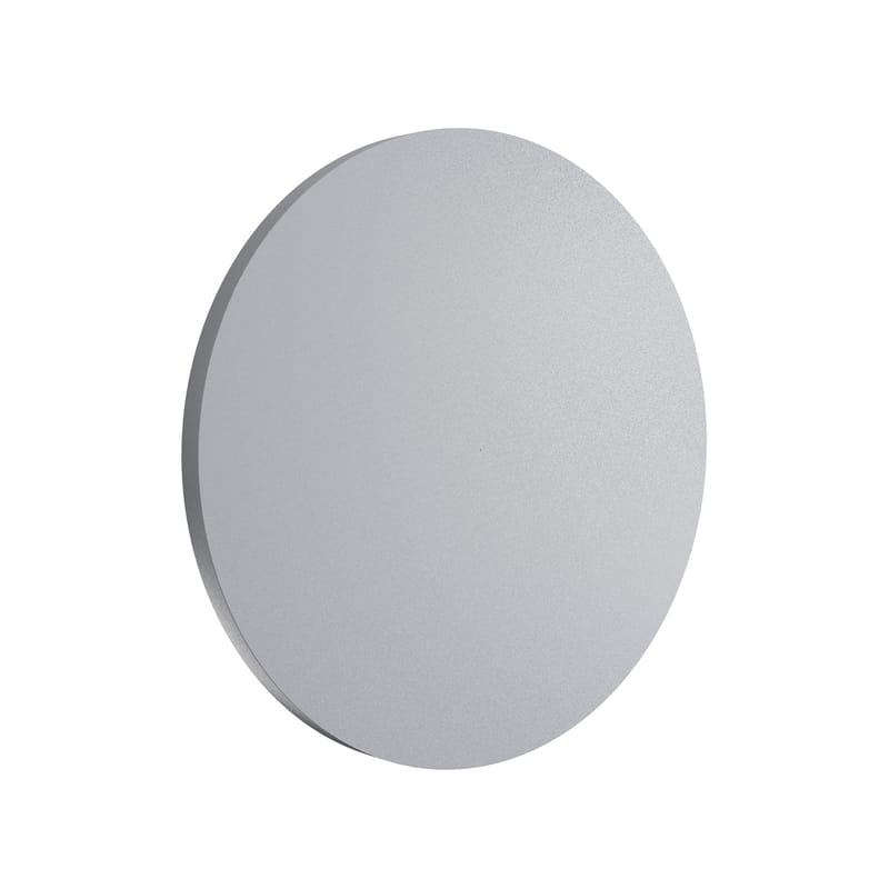 Luminaire - Appliques - Applique d\'extérieur Camouflage LED métal gris / Ø 14 cm - Flos - Gris - Aluminium peinture poudre