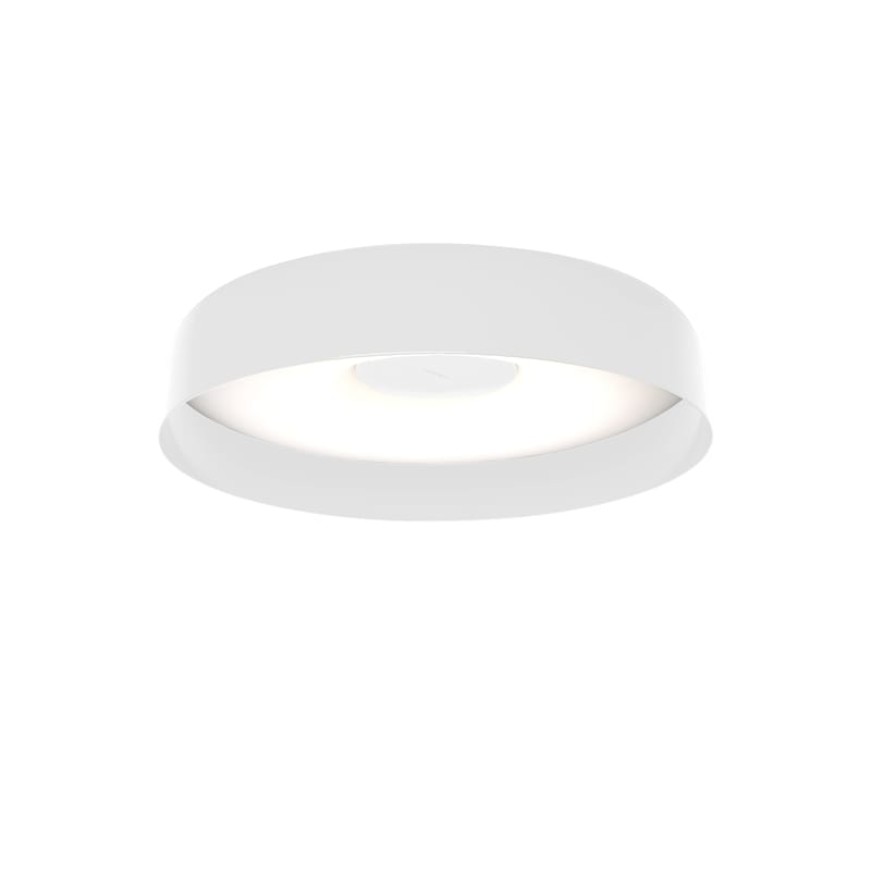 Luminaire - Appliques - Applique Papavero LED métal blanc / Plafonnier - Ø 50 cm - Martinelli Luce - Blanc - Aluminium peint