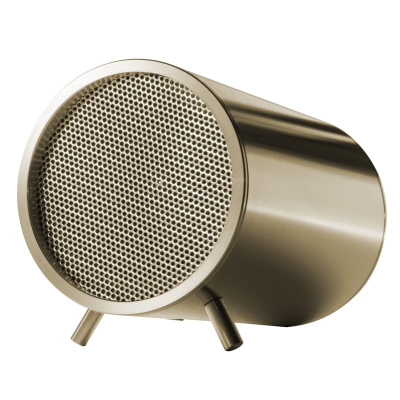 Decoration - High Tech - Tube Loudspeaker metal gold Bluetooth - Ø 5 cm - LEFF amsterdam - Brass - Stainless steel