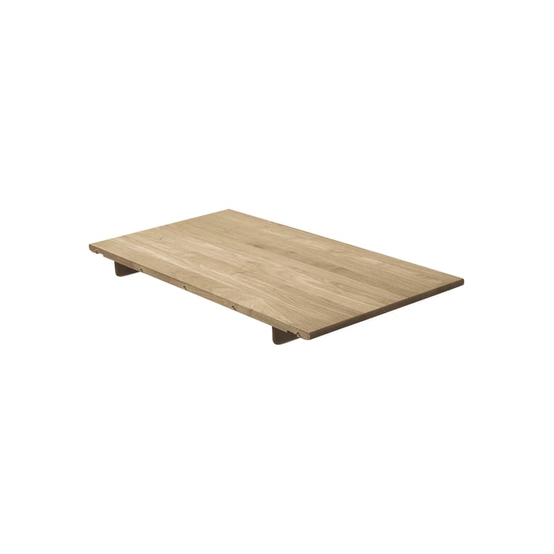 Mobilier - Tables - Accessoire  bois naturel / Rallonge pour table CH337 - 115 X 60 cm - CARL HANSEN & SON - Rallonge / Chêne savonné - Chêne massif savonné FSC