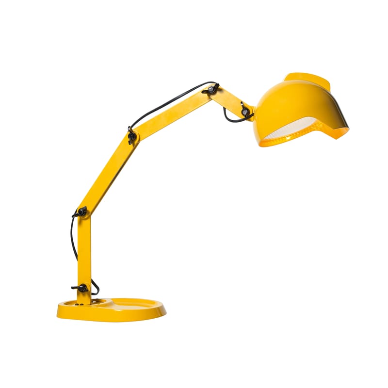 Luminaire - Lampes de table - Lampe de table Duii métal jaune / H 54 à 74 cm - Diesel with Foscarini - Jaune - Métal