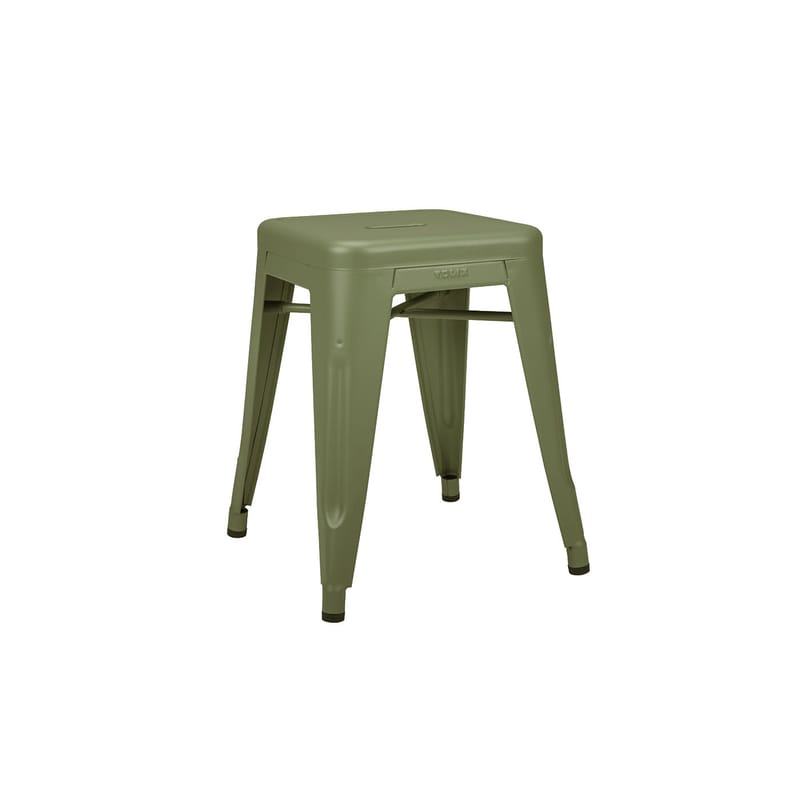 Green metal stool sales