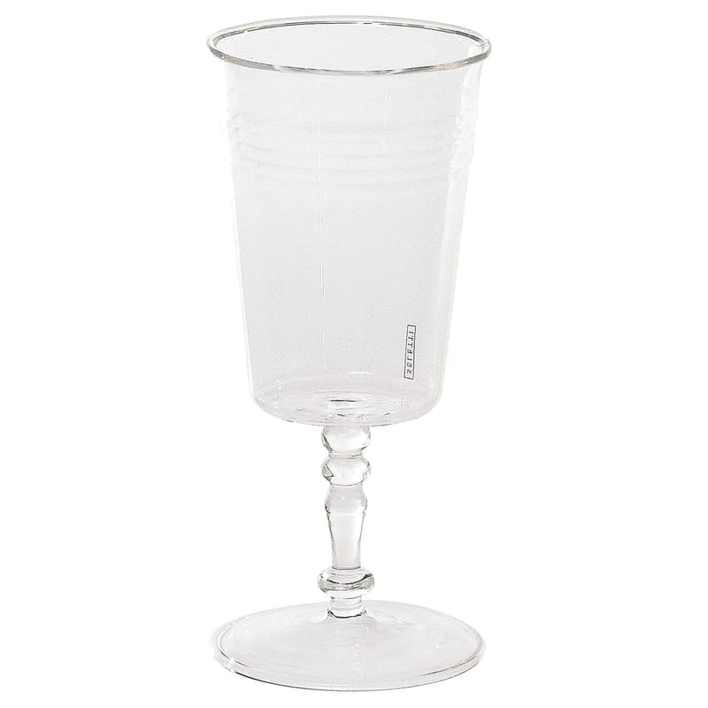 Tableware - Wine Glasses & Glassware - Estetico quotidiano Wine glass glass transparent The wine glass - Seletti - Transparent - Glass