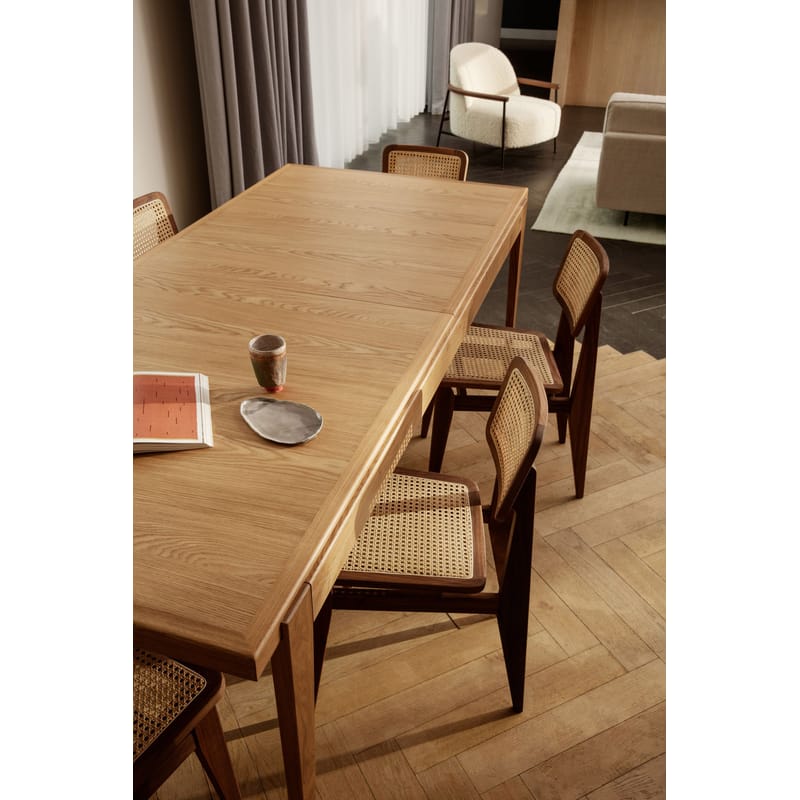 Natural wood store kitchen table