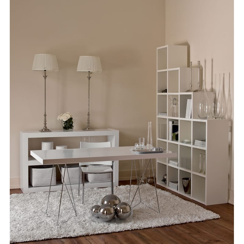Rectangle trestle on sale dining table