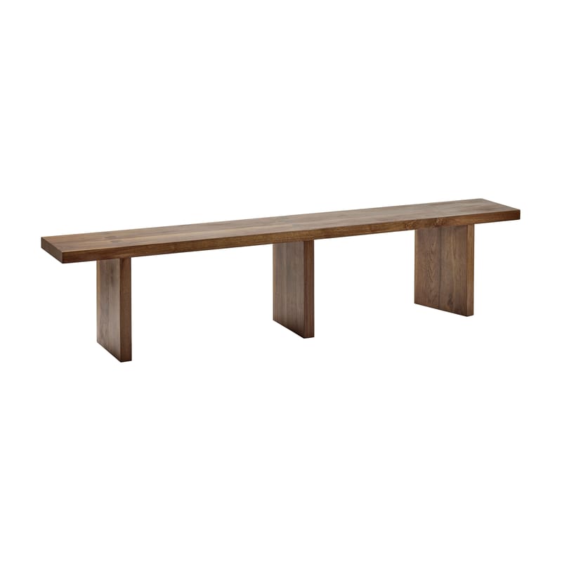Walnut wood deals bench