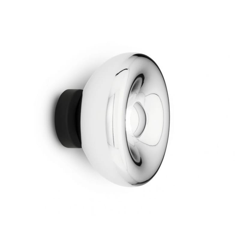 Luminaire - Appliques - Applique Void Surface LED gris argent métal / Ø 30 cm - Tom Dixon - Acier - Acier inoxydable