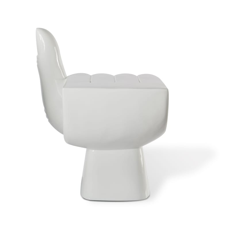 White sales hand chair