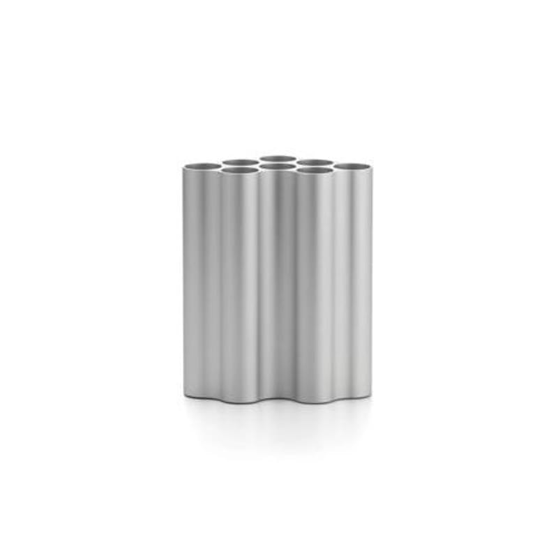 Décoration - Vases - Vase Nuage Medium gris argent métal / Bouroullec, 2016 - Vitra - Argent anodisé - Aluminium anodisé