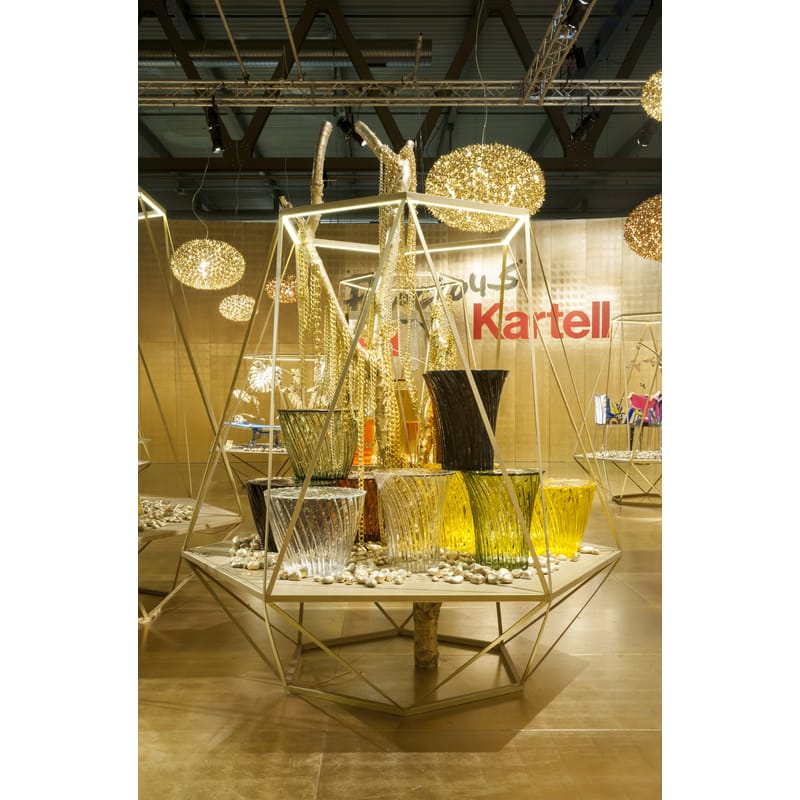 Pendelleuchte Bloom Bouquet von Kartell gold Made In Design