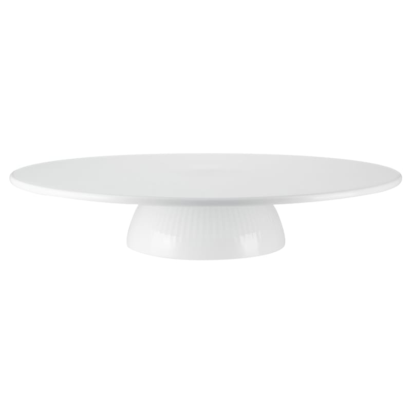 Table et cuisine - Plateaux et plats de service - Plateau à gâteau Legio Nova céramique blanc / Ø 34 cm - Porcelaine - Eva Trio - Blanc - Porcelaine