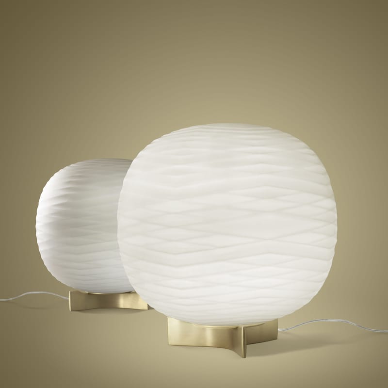 Glass gem shop lamp