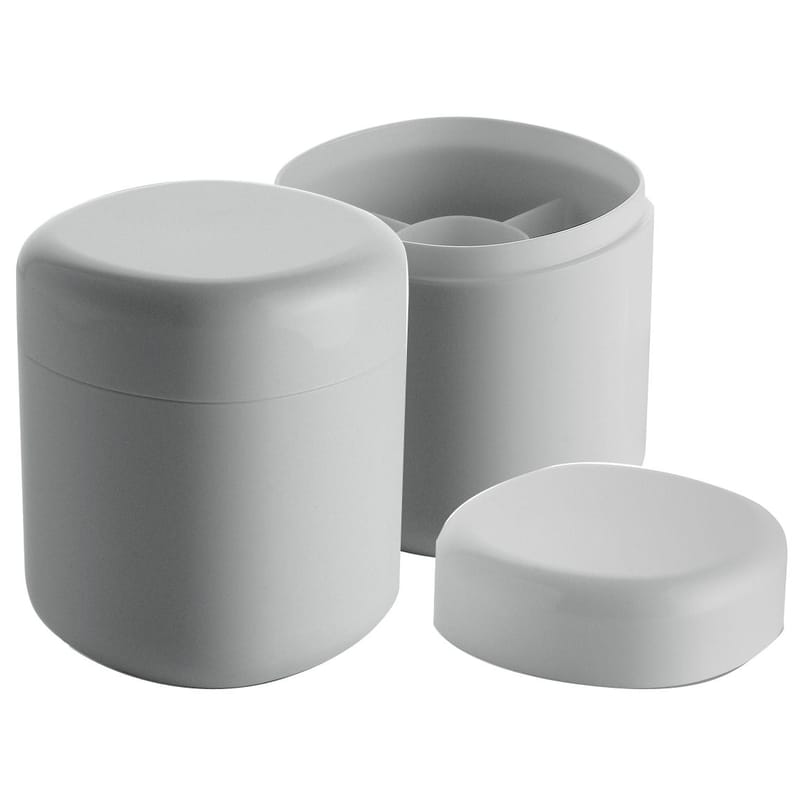 Accessoires - Accessoires salle de bains - Boîte Birillo plastique blanc pour cotons-tiges - Alessi - Blanc - PMMA