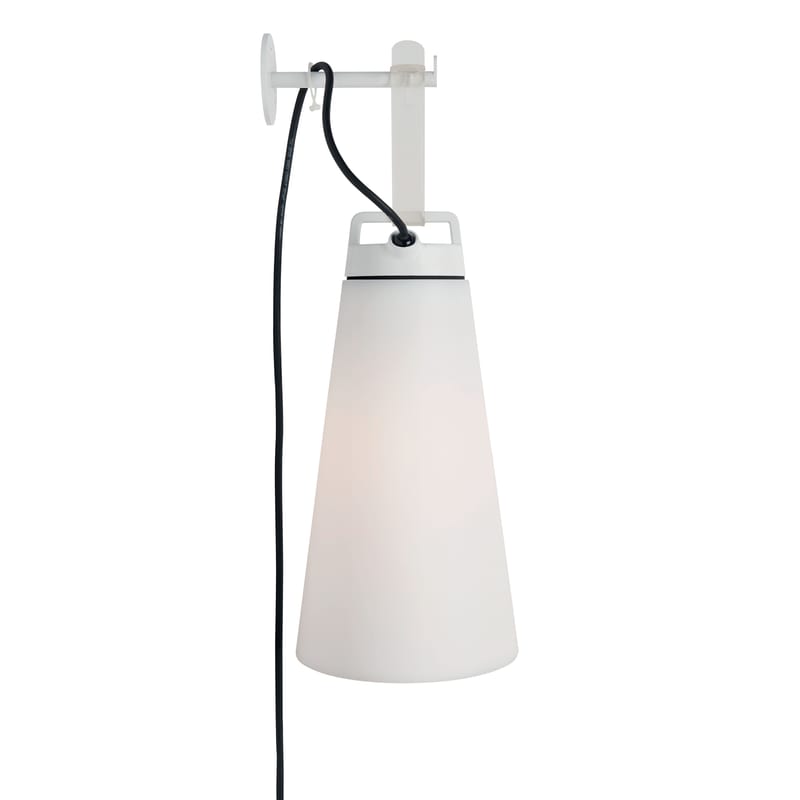Luminaire - Lampes de table - Accessoire  métal blanc / Patère pour lampe Sasha - Carpyen - Blanc - Acier laqué