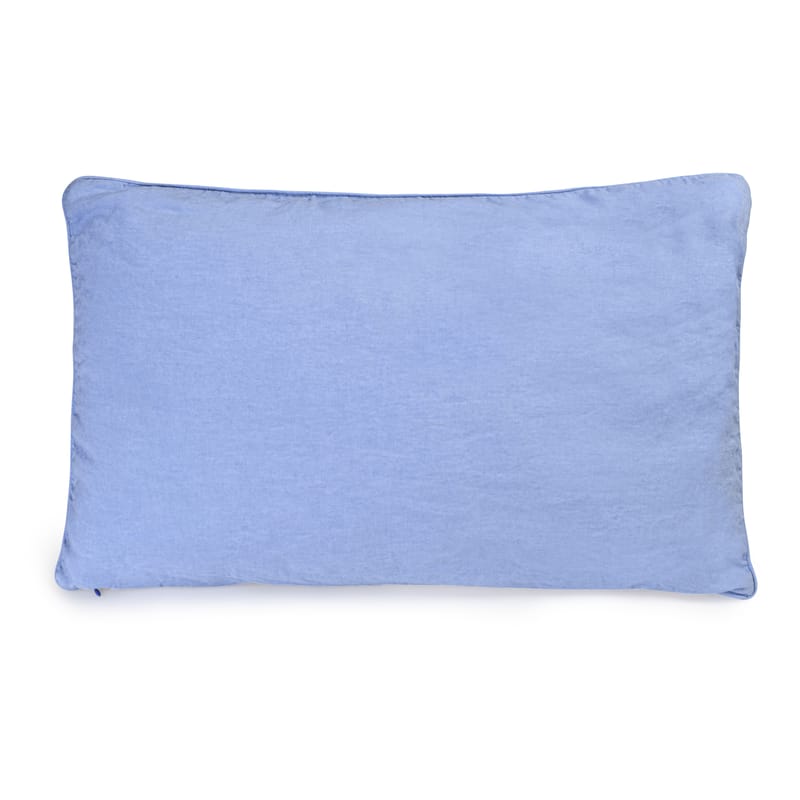 Décoration - Coussins - Coussin  tissu bleu / 35 x 55 cm - Lin lavé - Au Printemps Paris - Bleu ciel - Lin lavé, Polyester