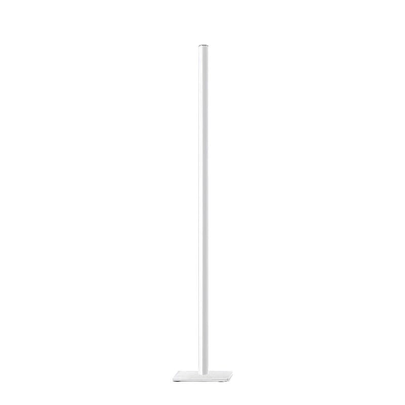 Luminaire - Lampadaires - Lampadaire Ilio Mini LED métal blanc / Bluetooth - H 175 cm - Artemide - Blanc - Acier peint, Aluminium peint