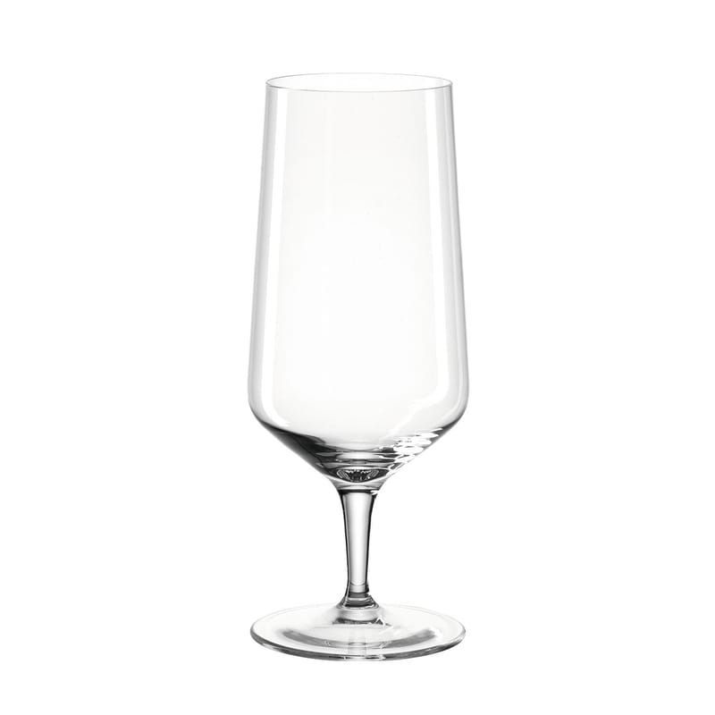 Table et cuisine - Verres  - Verre à bière Puccini verre transparent / 410 ml - Leonardo - Transparent - Verre Teqton