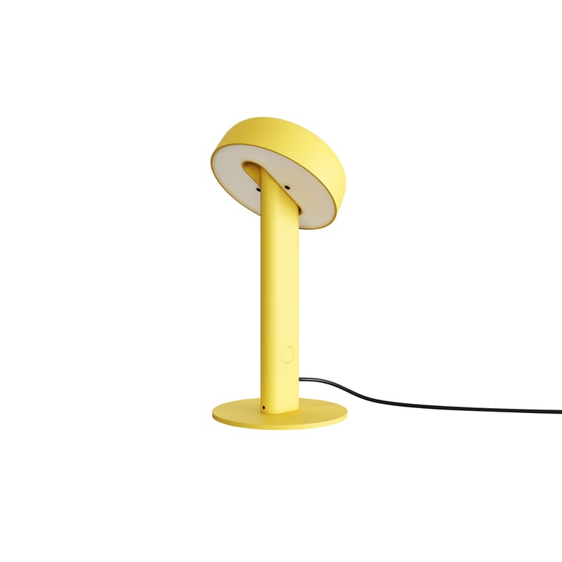 Décoration - Pour les enfants - Lampe de table NOD LED métal jaune / H 25 cm - TIPTOE - Jaune de Naples - Acier, Aluminium