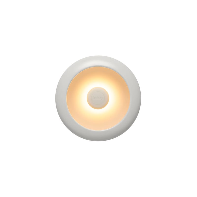 Luminaire - Appliques - Lampe extérieur sans fil rechargeable Oloha Small métal beige / Applique d\'extérieur - Ø 22,5 cm - Fatboy - Beige Désert - ABS, Aluminium thermolaqué, Silicone