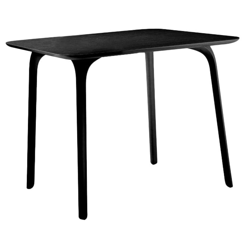 Outdoor - Garden Tables - First Square table plastic material black Square - Indoor use & l\'extérieur - Magis - Black - HPL laminate, Polypropylene