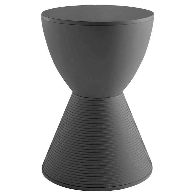 Furniture - Stools - Prince AHA Stool plastic material grey - Kartell - Grey - Polypropylene