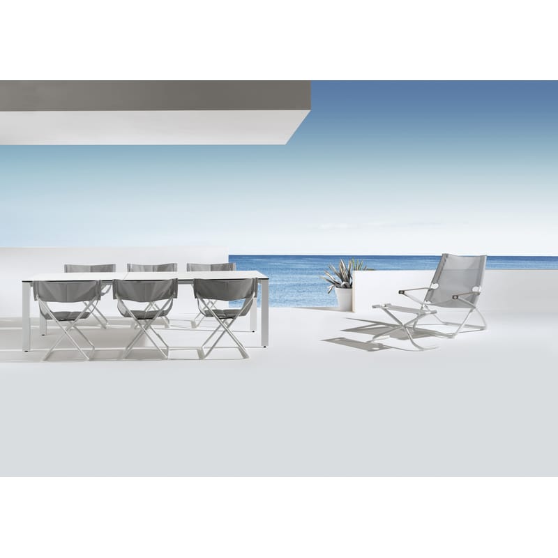 Reclining metal sun lounger shop