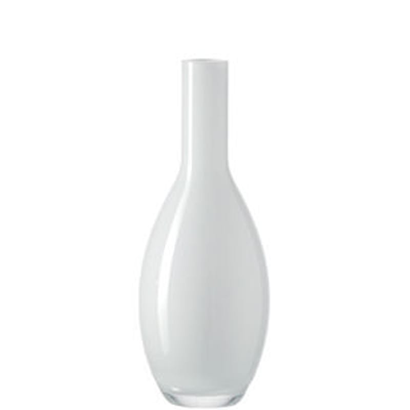 Decoration - Vases - Beauty Vase glass white - Leonardo - White - Glass