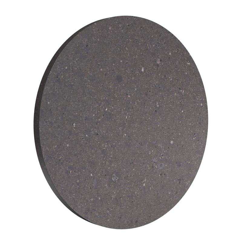 Luminaire - Appliques - Applique d\'extérieur Camouflage LED pierre gris / Ø 24 cm - Flos - Basalte - Aluminium, Pierre