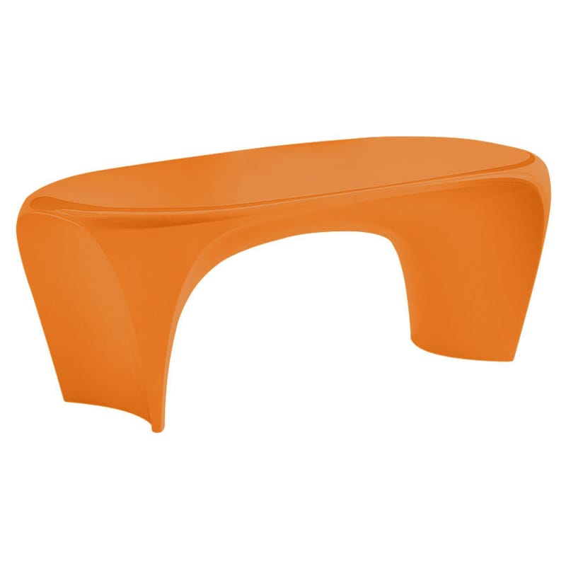 Mobilier - Tables basses - Table basse Lily plastique orange - MyYour - Orange mat - Matière plastique
