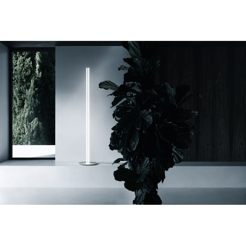 DROMEZ Lampada Da Terra A Spirale LED 24W Con Dimmer E 3 Temperature Colore - Bianca 135cm