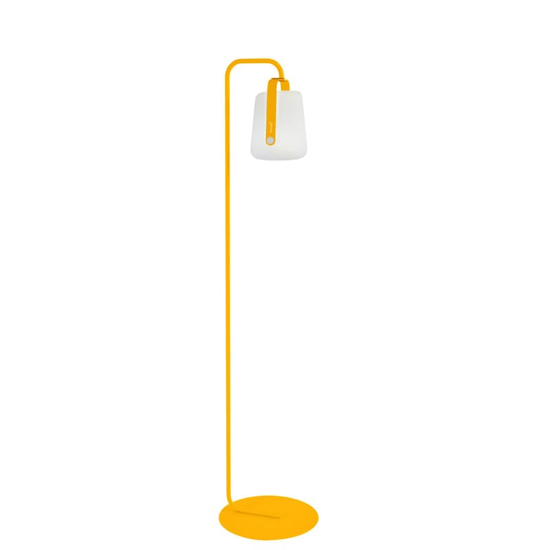 Luminaire - Lampadaires - Accessoire  métal jaune / Pied pour lampes Balad - Small H 157 cm - Fermob - Miel texturé - Acier peint