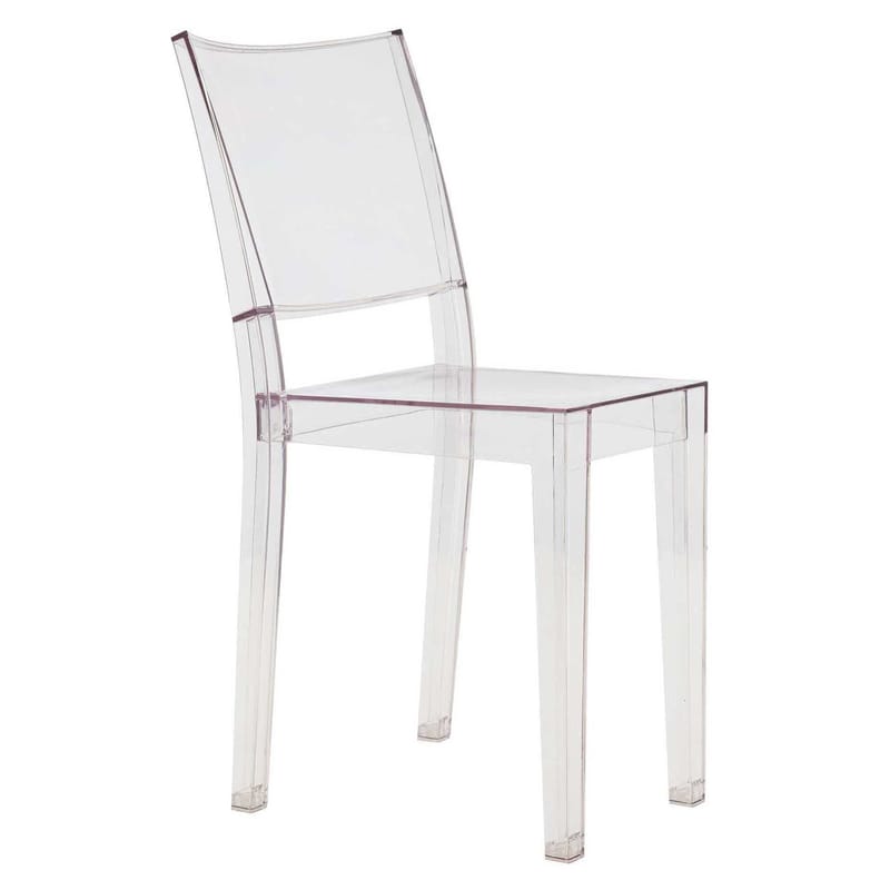 Furniture - Chairs - La Marie Stacking chair plastic material transparent transparent / Polycarbonate - Kartell - Clear - Polycarbonate