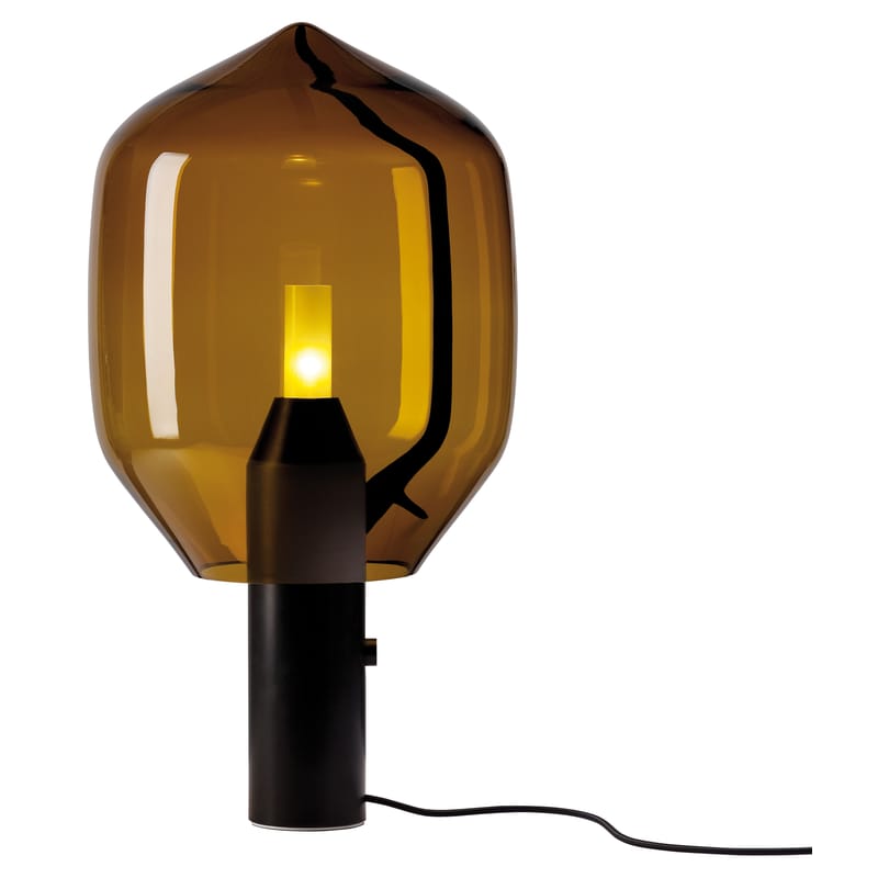 Established Sons Lighthouse Table lamp black amber Made In