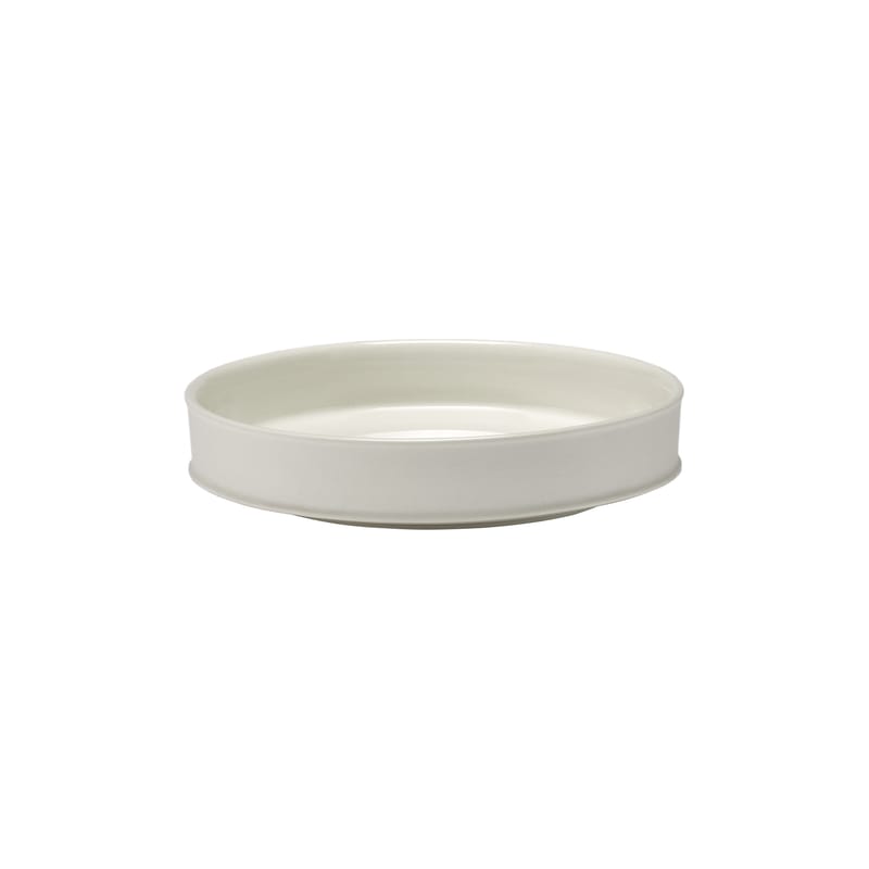 Table et cuisine - Saladiers, coupes et bols - Bol Dune Medium céramique blanc / By Kelly Wearstle - Ø 21 x H 4,5 cm - Serax - Blanc Albâtre - Porcelaine