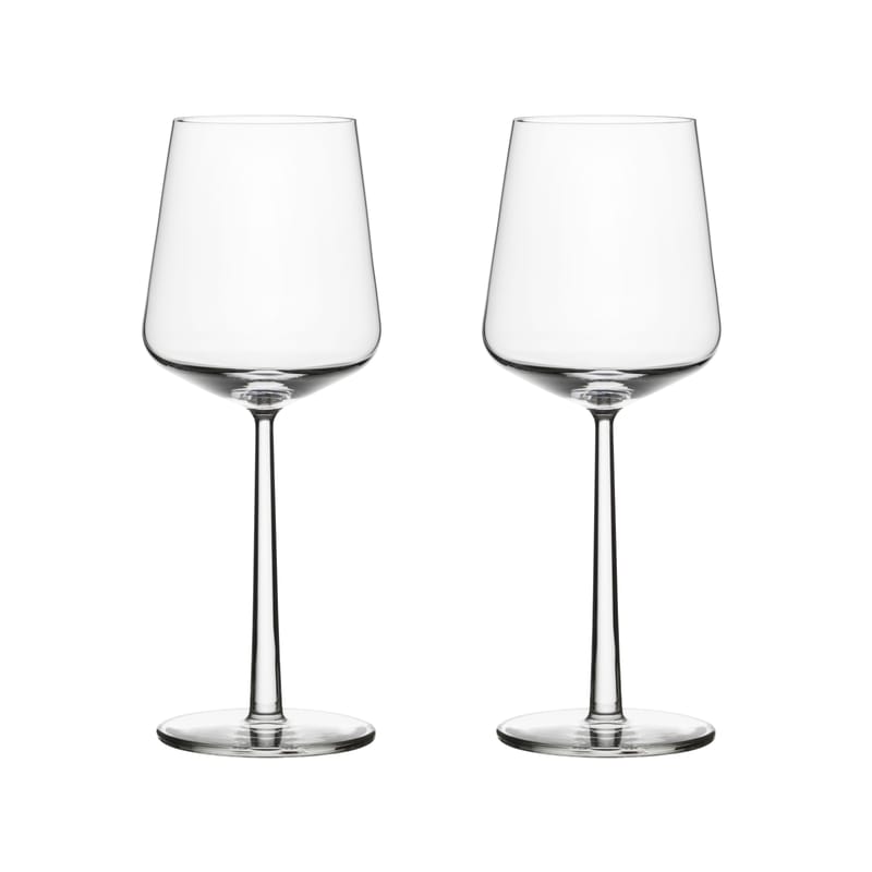 Table et cuisine - Verres  - Verre à vin rouge Essence verre transparent / 45 cl - Set de 2 - Iittala - Vin rouge (45 cl) - Verre
