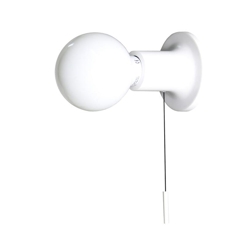 Luminaire - Appliques - Applique Punt métal blanc / Avec interrupteur - Carpyen - Blanc - Fonte d\'aluminium