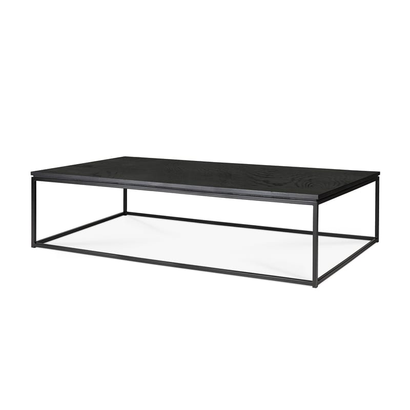 Rectangle coffee best sale table black