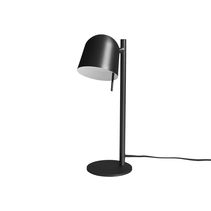 Illuminazione - Lampade da tavolo - Lampada da tavolo HO metallo nero / H 43 cm - Orientabile - ENOstudio - Nero - Acciaio verniciato