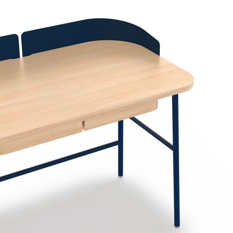 Blue metal on sale desk